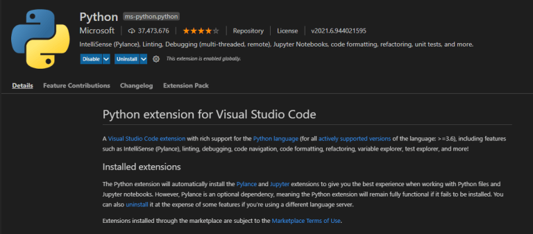 Viewing Pandas DataFrame in VS Code – iancarpenter.dev